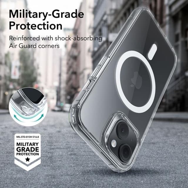 ESR iPhone 15 Mobilskal Magsafe CH Halolock