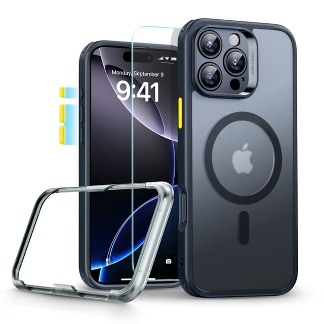 ESR Telefontaske til iPhone 16 Pro Max Magsafe Classic Pro Sæt Halolock - Sort
