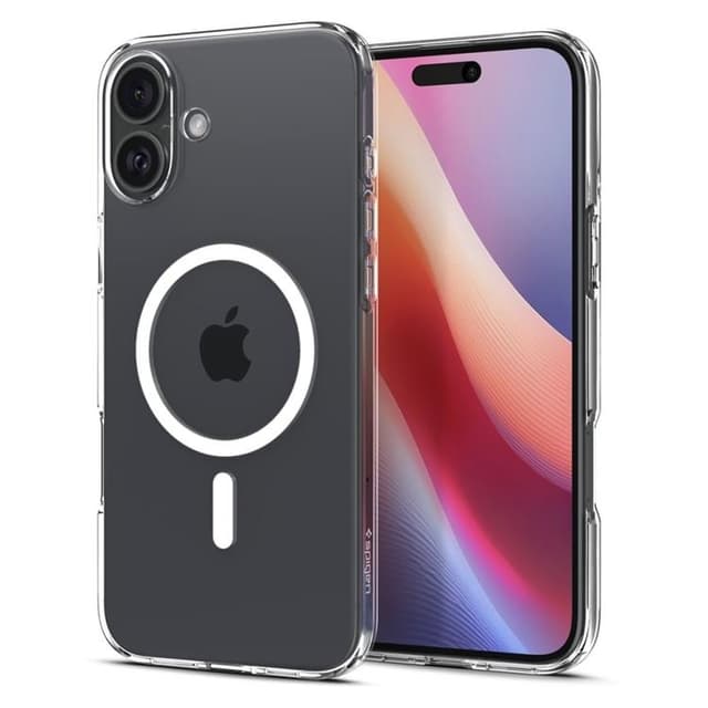 Spigen iPhone 16 Plus Mobilskal Magsafe Liquid Crystal - Clear