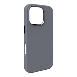 Puro Telefontaske til iPhone 16 Pro Magsafe Icon Pro Silikone - Mørkegrå