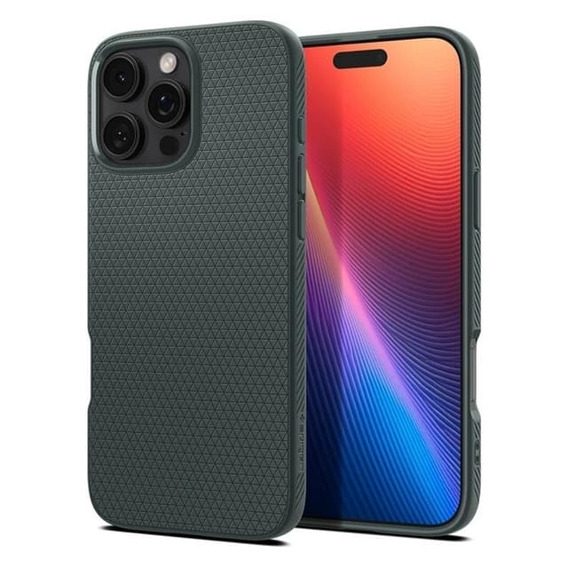 Spigen Mobilskal till iPhone 16 Pro Max Liquid Air - Grön