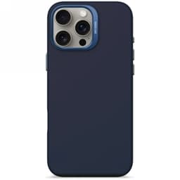 Afkodet telefonetui til iPhone 16 Pro Max MagSafe Antimikrobiel Silikone - Navy