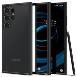 Spigen Telefontaske til Galaxy S24 Ultra Ultra Hybrid - Mat Sort