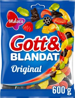 Malaco Gott & Blandat Original makeiset 600 g
