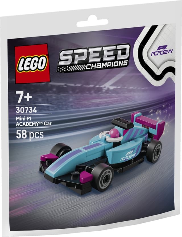 LEGO Speed Champions Mini F1 ACADEMY Car 30734