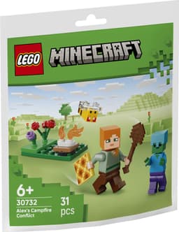 LEGO Minecraft Alex's Campfire Conflict 30732