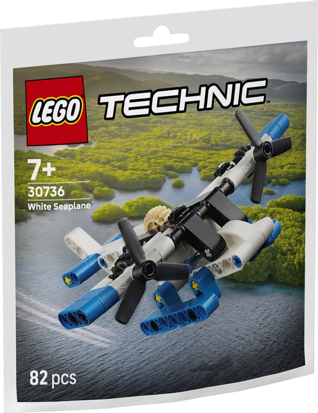 LEGO Technic White Seaplane 30736