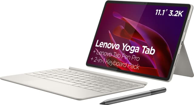 Lenovo Yoga Tab 11" surfplatta 12/256 GB WiFi (beige)