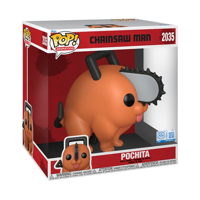Funko POP! Jumbo Chainsaw Man Pochita figur