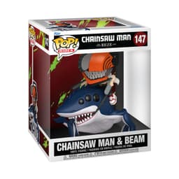 Funko POP! Rides Deluxe Chainsaw Man & Beam figuuri