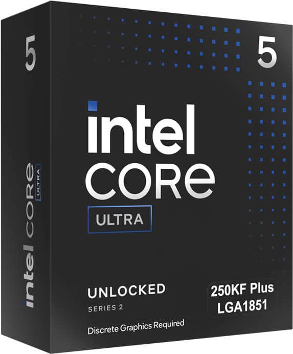 Intel Core Ultra 5 250KF Plus processor