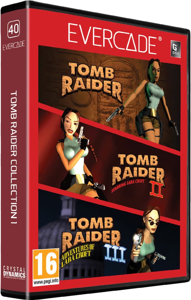 Tomb Raider Samling 1 (Evercade)