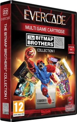 BLAZE EVERCADE BITMAP BROTHERS CARTRIDGE 1 - EFIGS