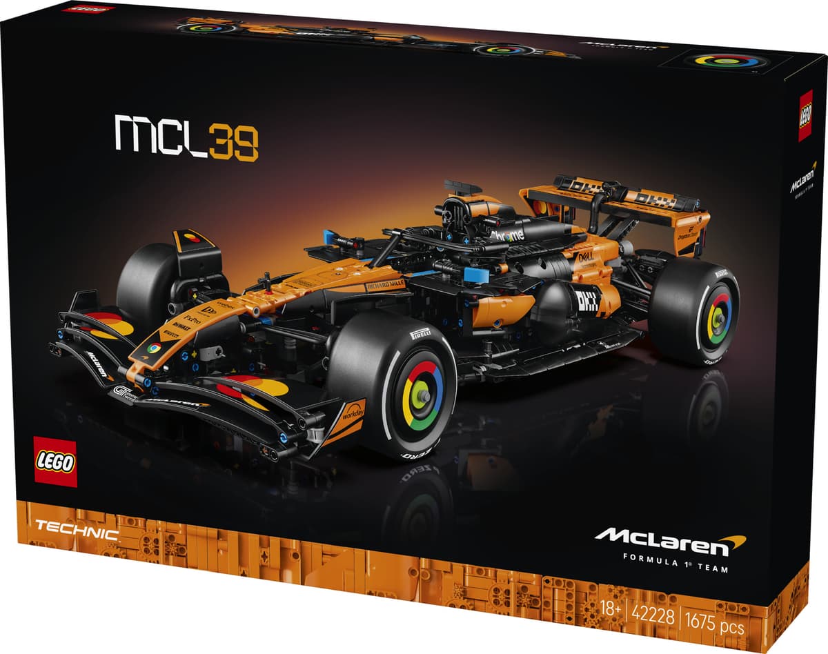 LEGO Technic McLaren MCL39 F1-bil 42228 - Elkjøp
