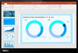 Lenovo ThinkVision M14d 14" LCD skjerm 63AAUAT6WL (raven black)