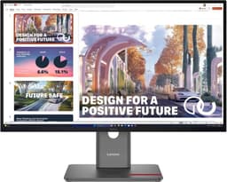 Lenovo ThinkVision P27QD-40 27" LCD skærm 64B3GAT2EU (raven black)