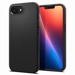 Spigen Mobilskal till iPhone 16e Liquid Air - Matt Svart