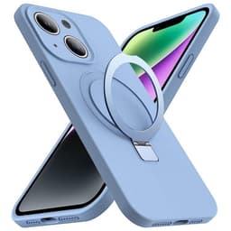 Mobilskal till iPhone 14 Plus Magsafe Liquid Silikon - Ljusblå