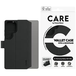 Care by PanzerGlass Galaxy S25 Ultra Plånboksfodral Kickstand - Svart