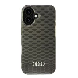 Audi Mobilskal till iPhone 16 MagSafe IML Stitching - Svart