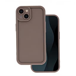 Mobilskal till iphone X/XS Rim TPU - Brun