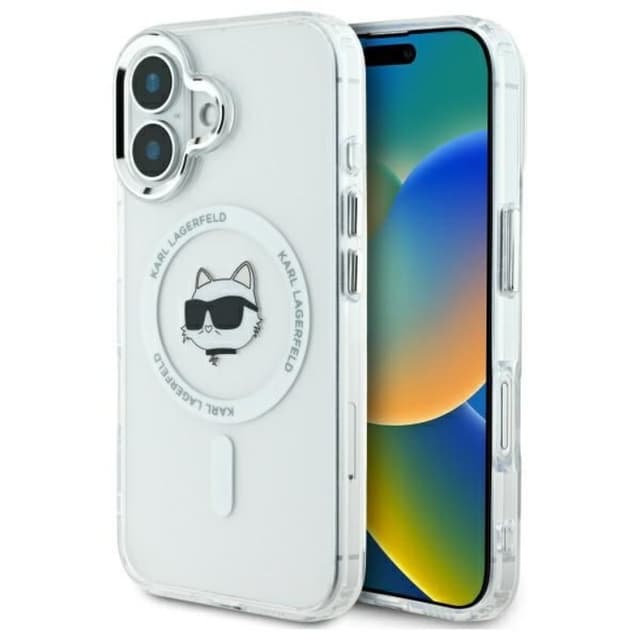 Karl Lagerfeld Mobilskal till iPhone 16 Plus MagSafe IML Choupette