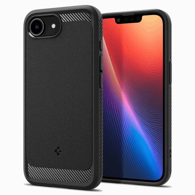 Spigen Mobilskal till iPhone 16e Magsafe Rugged Armor - Matt