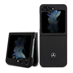 Mercedes Mobilskal till Galaxy Z Flip 5 Läder Urban - Svart