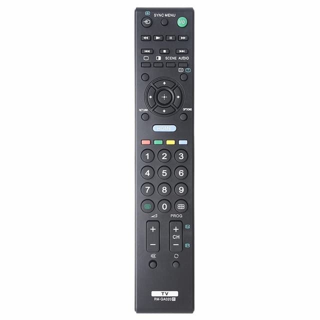 Fjärrkontroll Ersättning för RM-GA020 För Sony TV