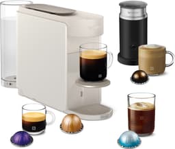 Nespresso Vertuo UP Bundle kapselmaskin by Delonghi (hvit)