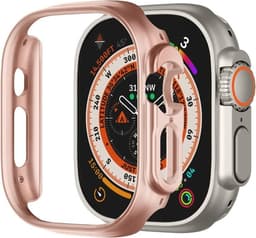 Apple Watch Ultra (49mm) Skal Shockproof - Rosa Guld