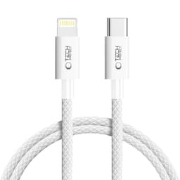 Tech-Protect Ultraboost Lite Lightning-kabel USB-C till Lightning 27W 1m - Cool Grey
