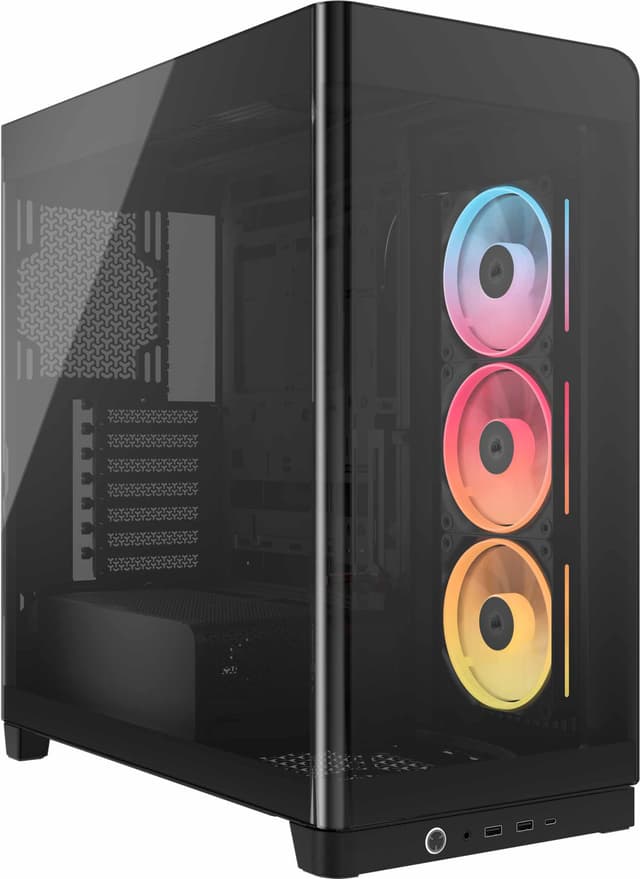Corsair 4500X LX-R RGB iCUE Link PC-kabinet (sort)