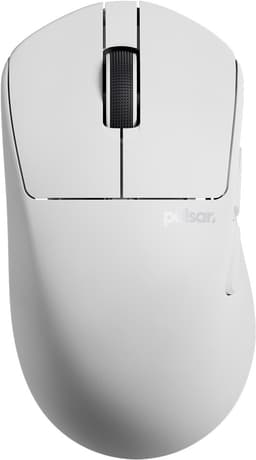 Pulsar X3 Crazylight LHD Medium trådløs mus (hvid)