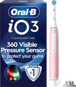 Oral-B iO3 eltandborste 730843 (rödrosa)