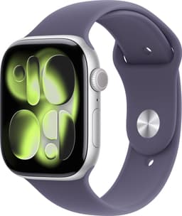 Apple Watch S11 46mm GPS (hopea alum./usvanvioletti urheiluraneke) S/M