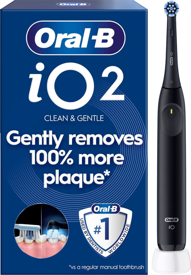 Oral-B iO2 elektrisk tandbørste 612272 (Nattesort)