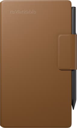 reMarkable Paper Pro Move Premium Leather Book Folio (brun)