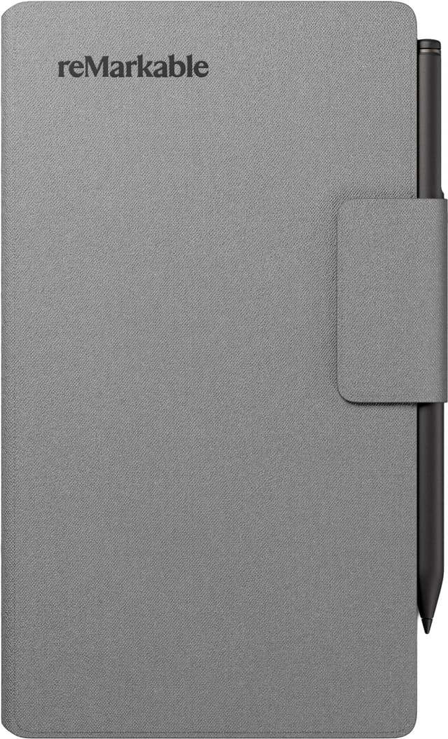 reMarkable Paper Pro Move Polymer Weave Book Folio (grå)