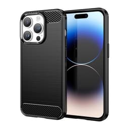Mobilskal till iPhone 15 Pro Max Carbon Flexible - Svart