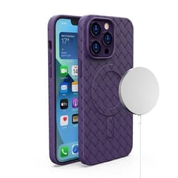 Mobilskal till iPhone 15 Pro Max Magsafe Woven - Lila