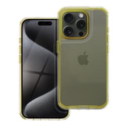 Mobilskal till iPhone 16 Pro Max Matrix Clear - Gul
