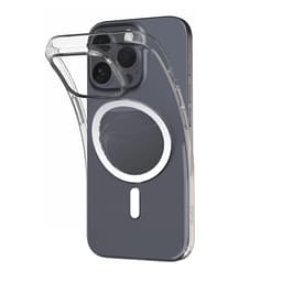 Puro Mobilskal till iPhone 16 Pro Max MagSafe Silikon 03 - Transparent
