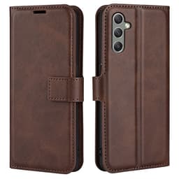Galaxy A24 4G Plånboksfodral Folio Flip Calf - Brun