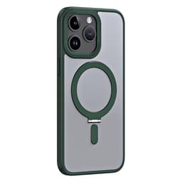 Mobilskal till iPhone 15 Pro Max Magsafe Kickstand - Grön