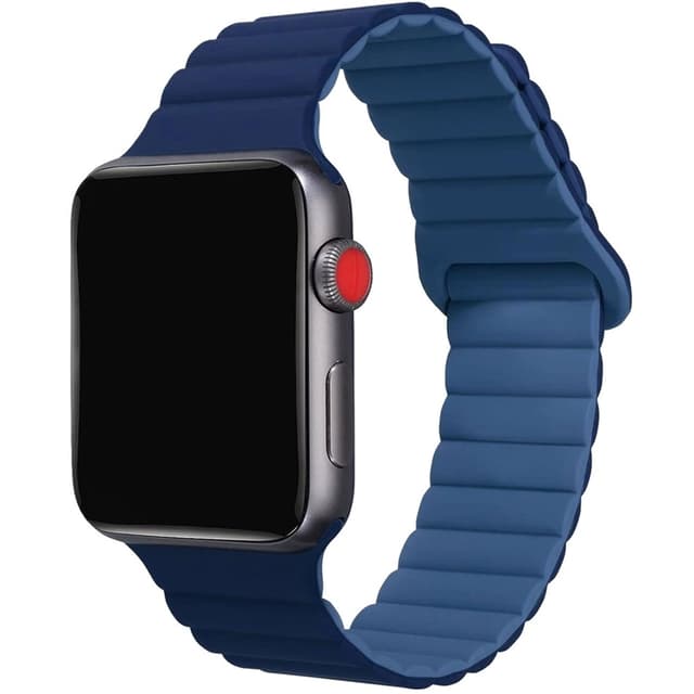Celly Apple Watch (42/44/45mm) Armband Magnetiskt - Blå