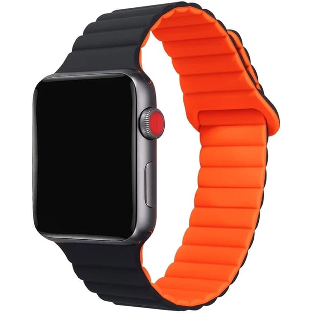 Celly Apple Watch (42/44/45mm) Armband Magnetiskt - Svart