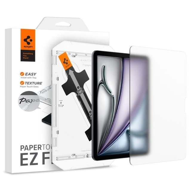 Spigen iPad Air 11 (2024) Härdat Glas Skärmskydd Paper Touch
