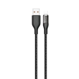 Dudao Snabb USB-A till Lightning kabel 30W 1m - Grå