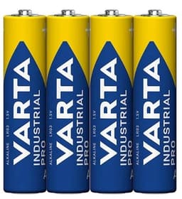 Varta 4-stk alkalisk batteri R3 (AAA) Industrial Pro